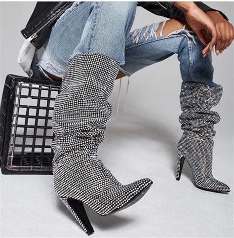 ysl rhinestone boots replica|How To DIY Designer Dupes YSL Crystal Boots! $10 vs $1000!!!.